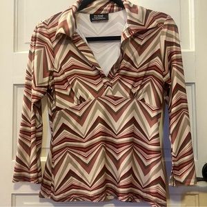 Vintage- The Great American Sportswear Co Cevron Top